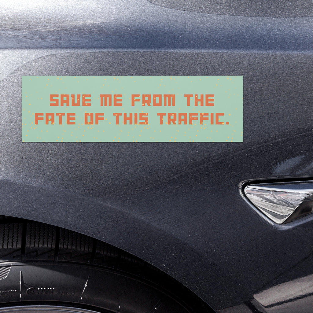 Fate of this Traffic Bumper Magnet