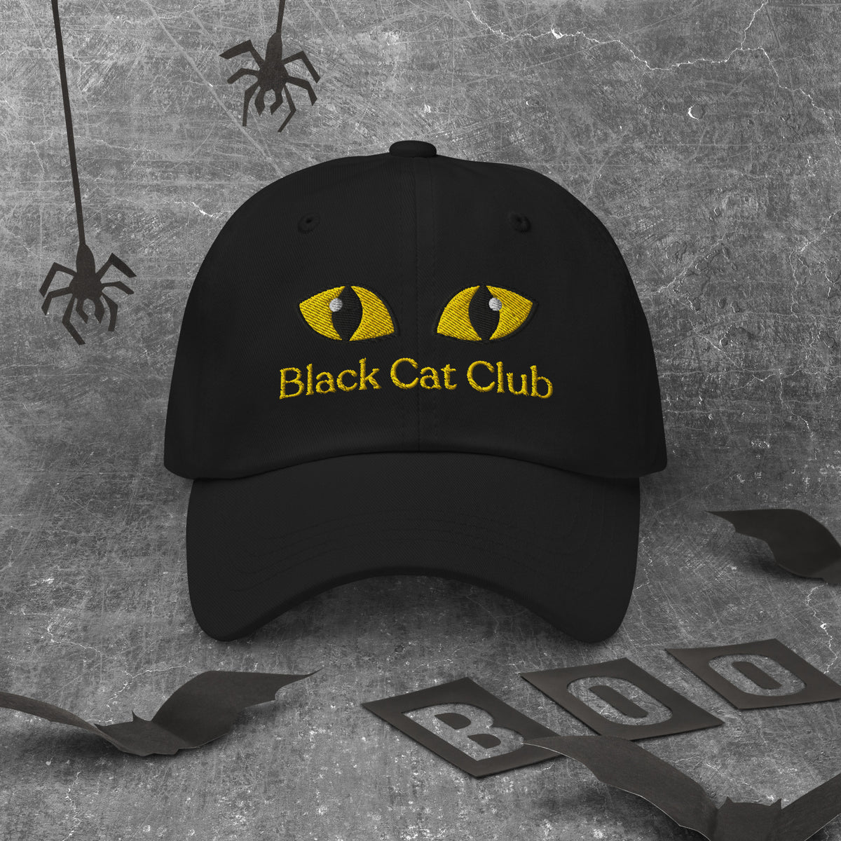 Black Cat Club | Yellow Eyes Baseball Cap