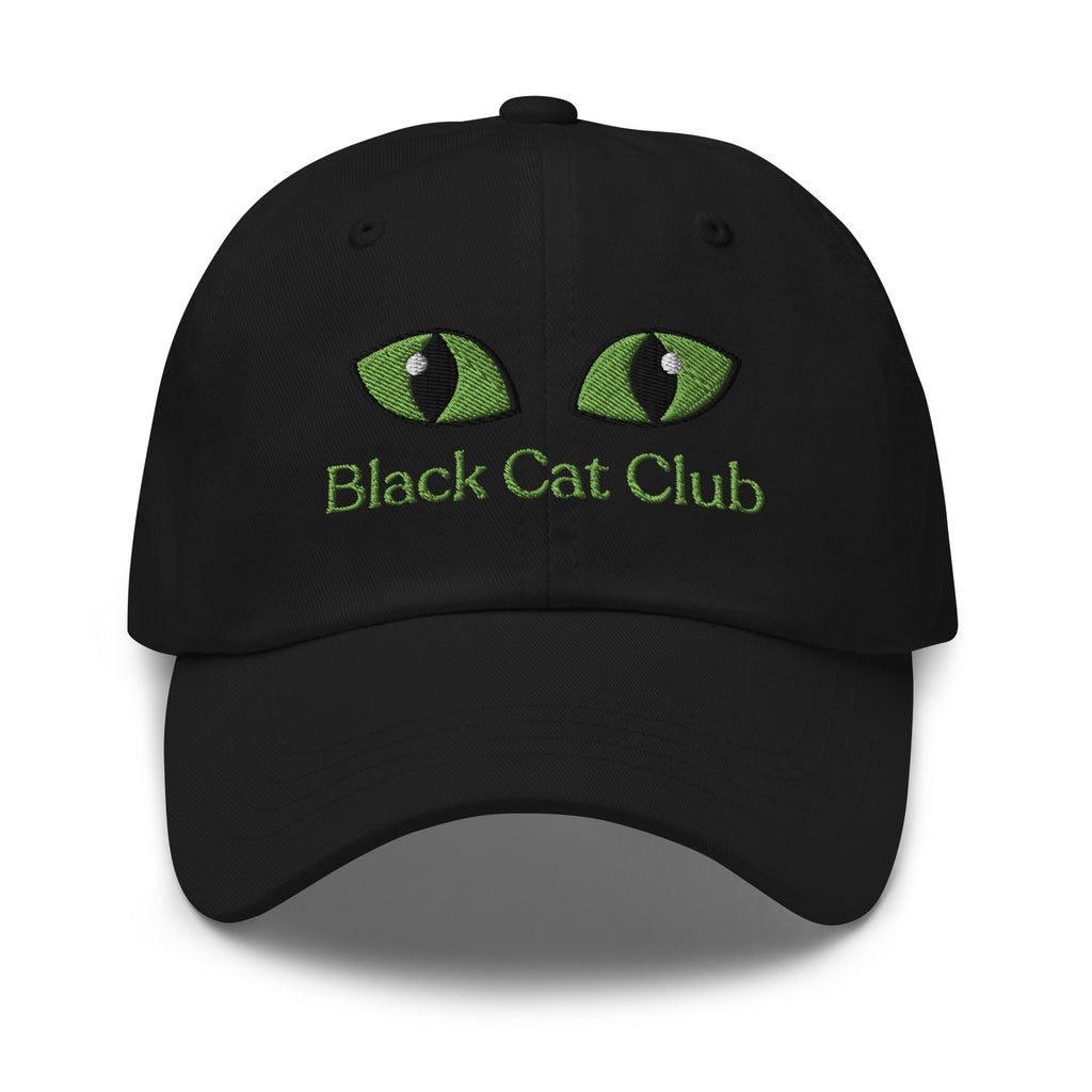 Black Cat Club | Green Eyes Baseball Cap
