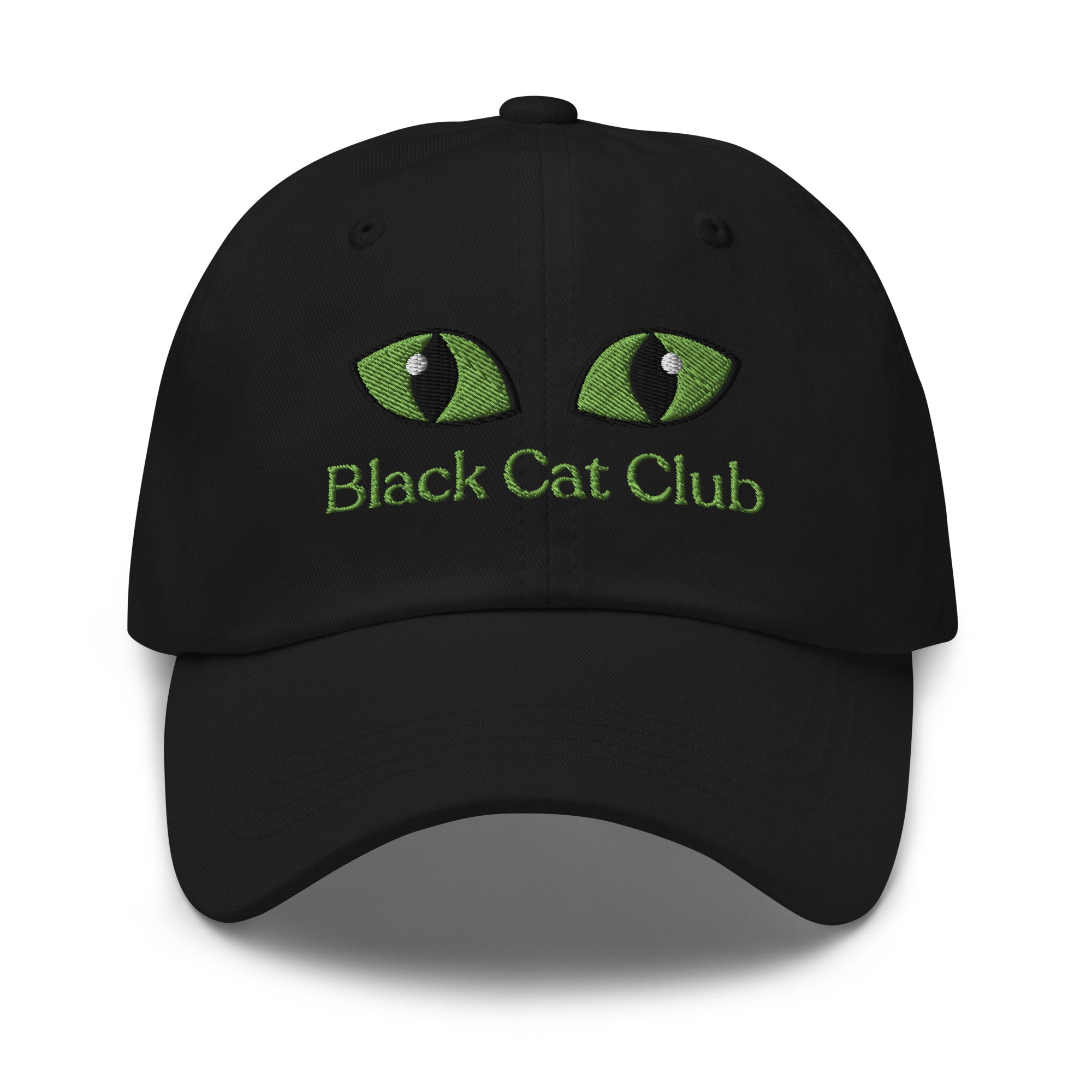 Black Cat Club | Green Eyes Baseball Cap