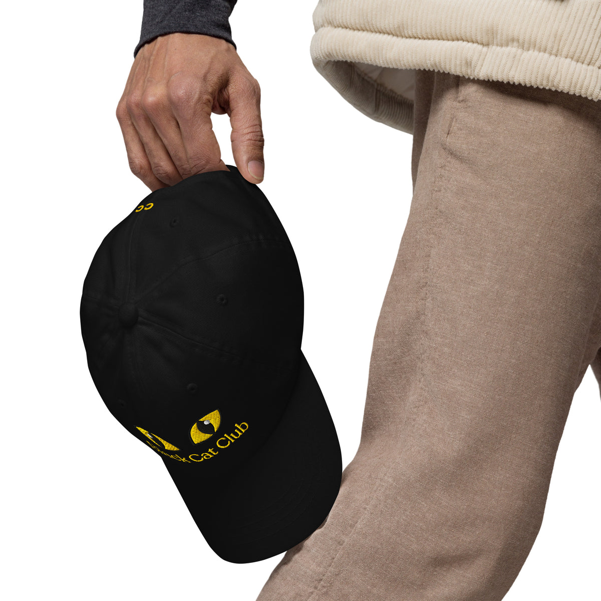 Black Cat Club | Yellow Eyes Baseball Cap