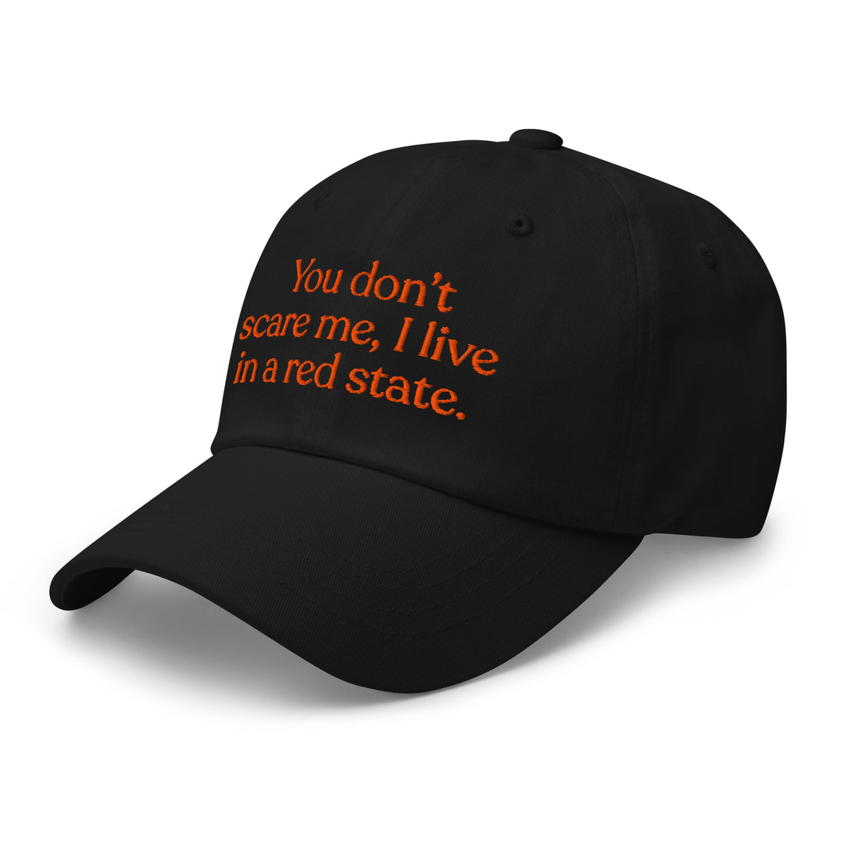 You Don’t Scare Me, I Live in a Red State Baseball Cap