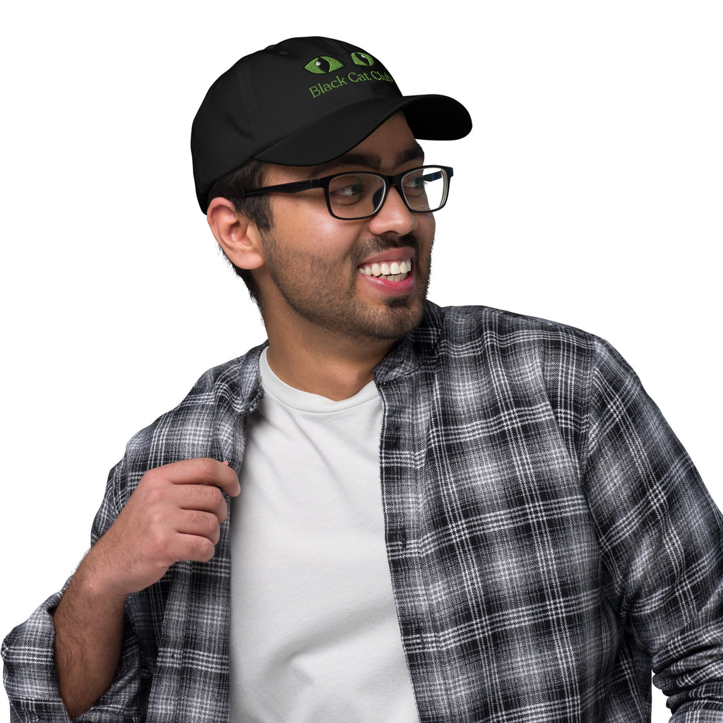 Black Cat Club | Green Eyes Baseball Cap