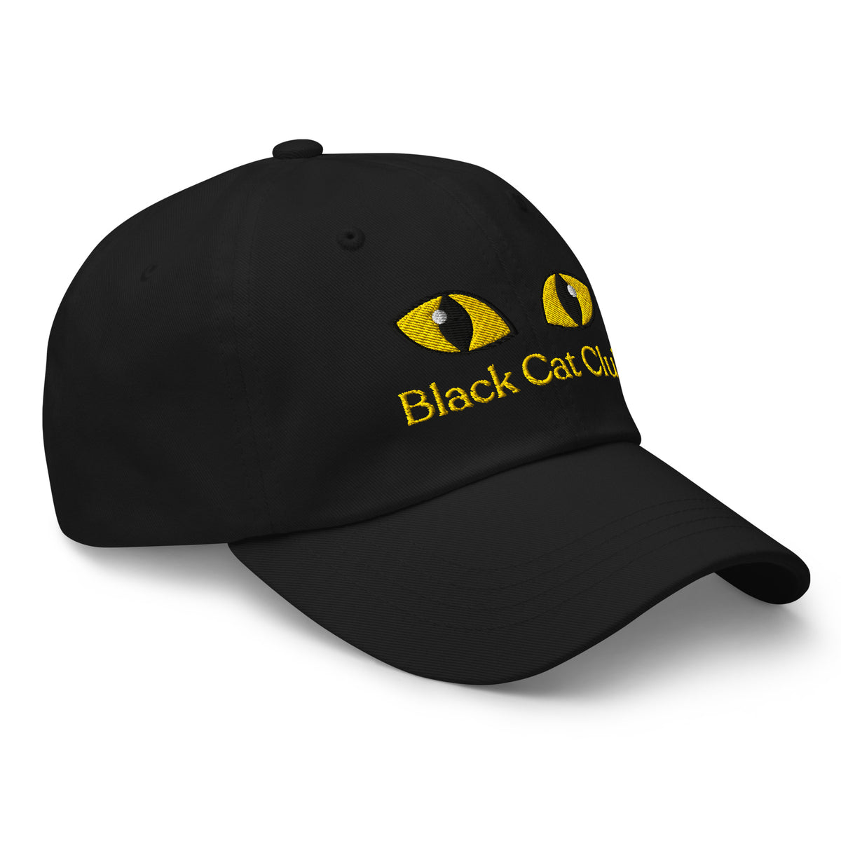 Black Cat Club | Yellow Eyes Baseball Cap