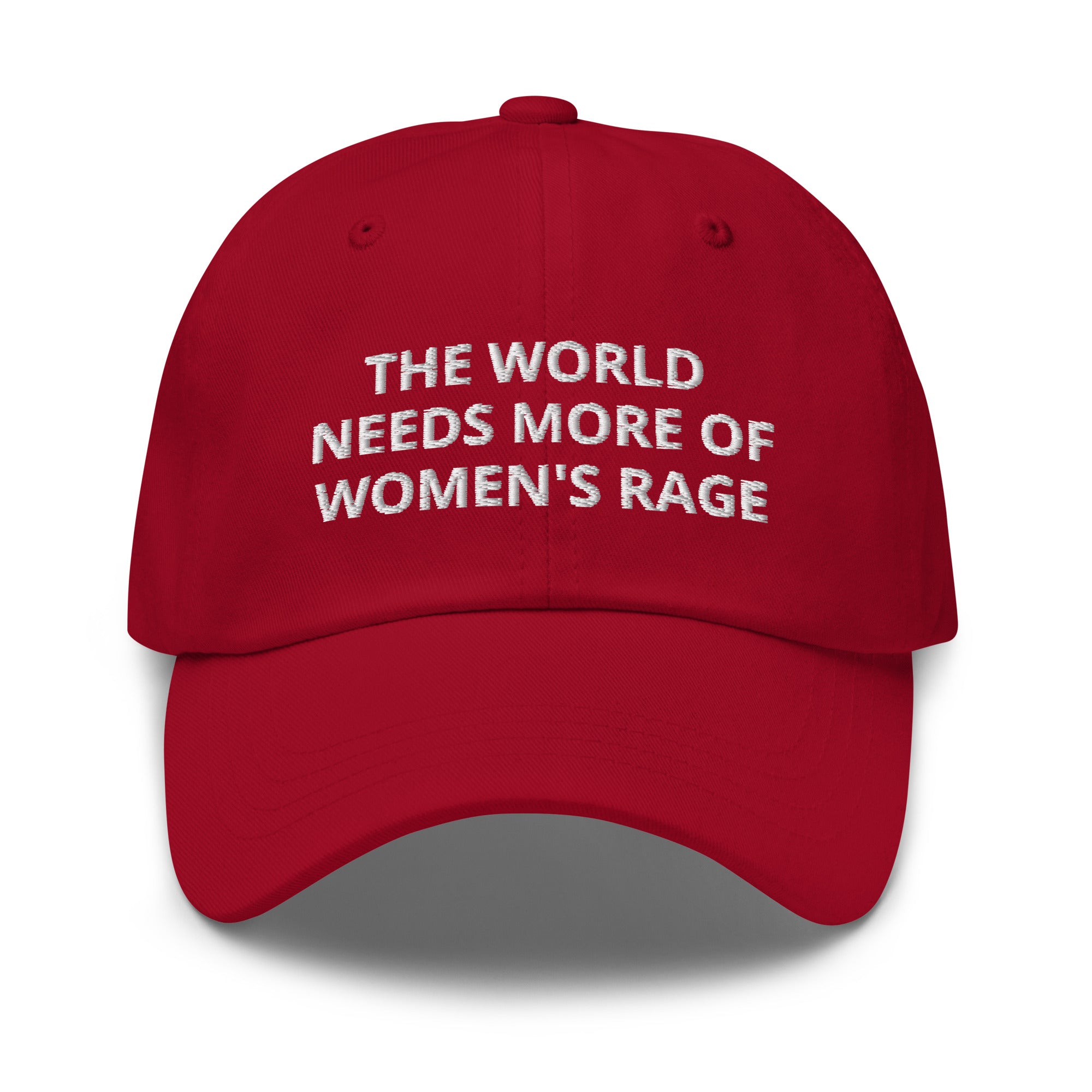 The World Needs More Of Women's Rage Baseball Cap