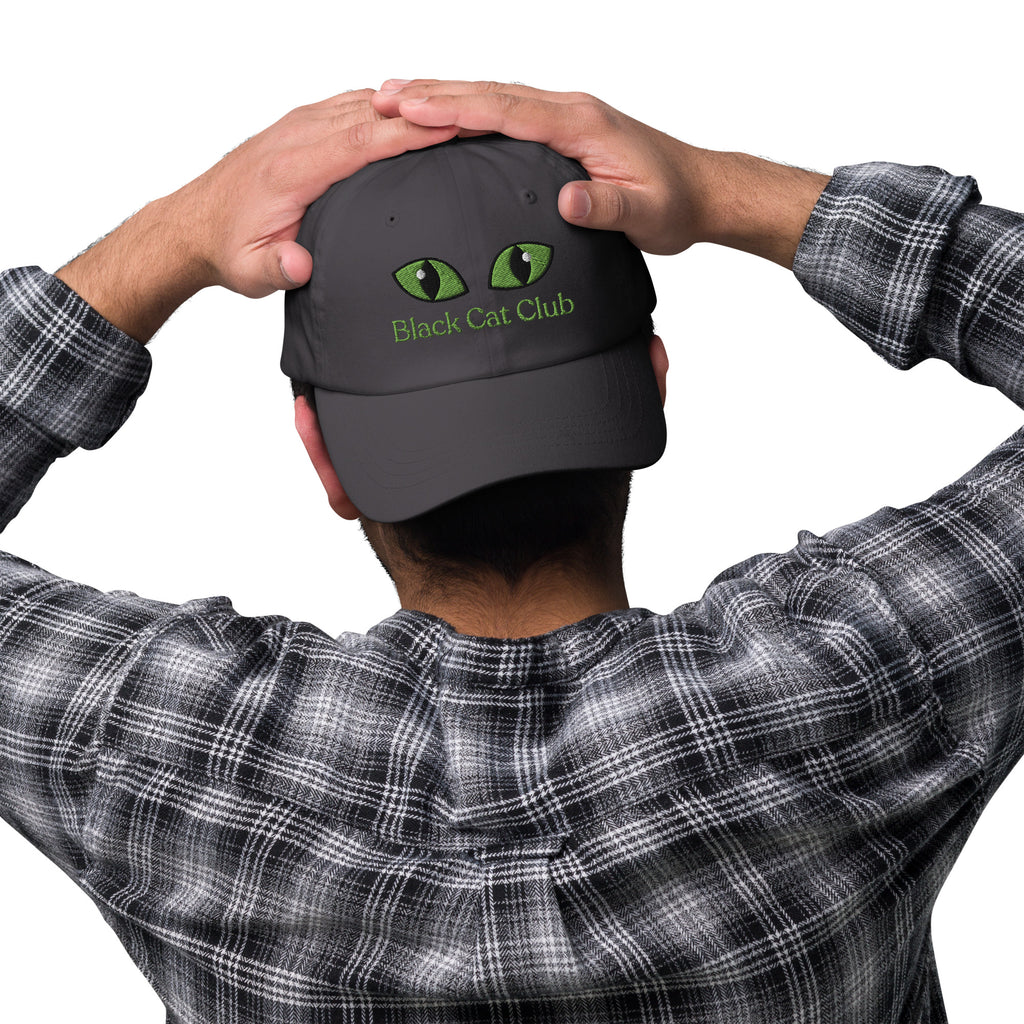 Black Cat Club | Green Eyes Baseball Cap