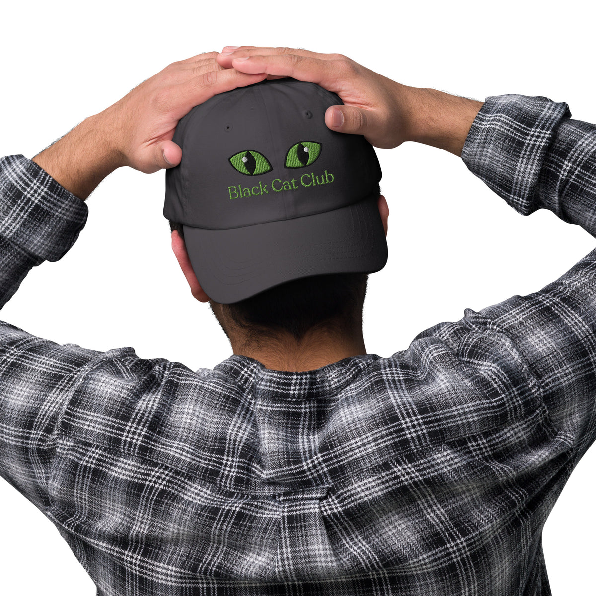 Black Cat Club | Green Eyes Baseball Cap