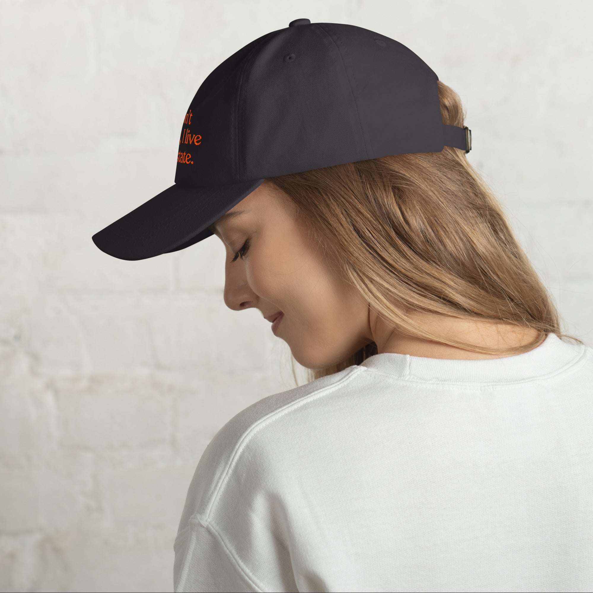 You Don’t Scare Me, I Live in a Red State Baseball Cap
