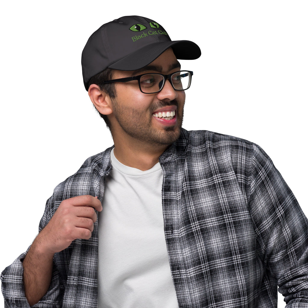 Black Cat Club | Green Eyes Baseball Cap