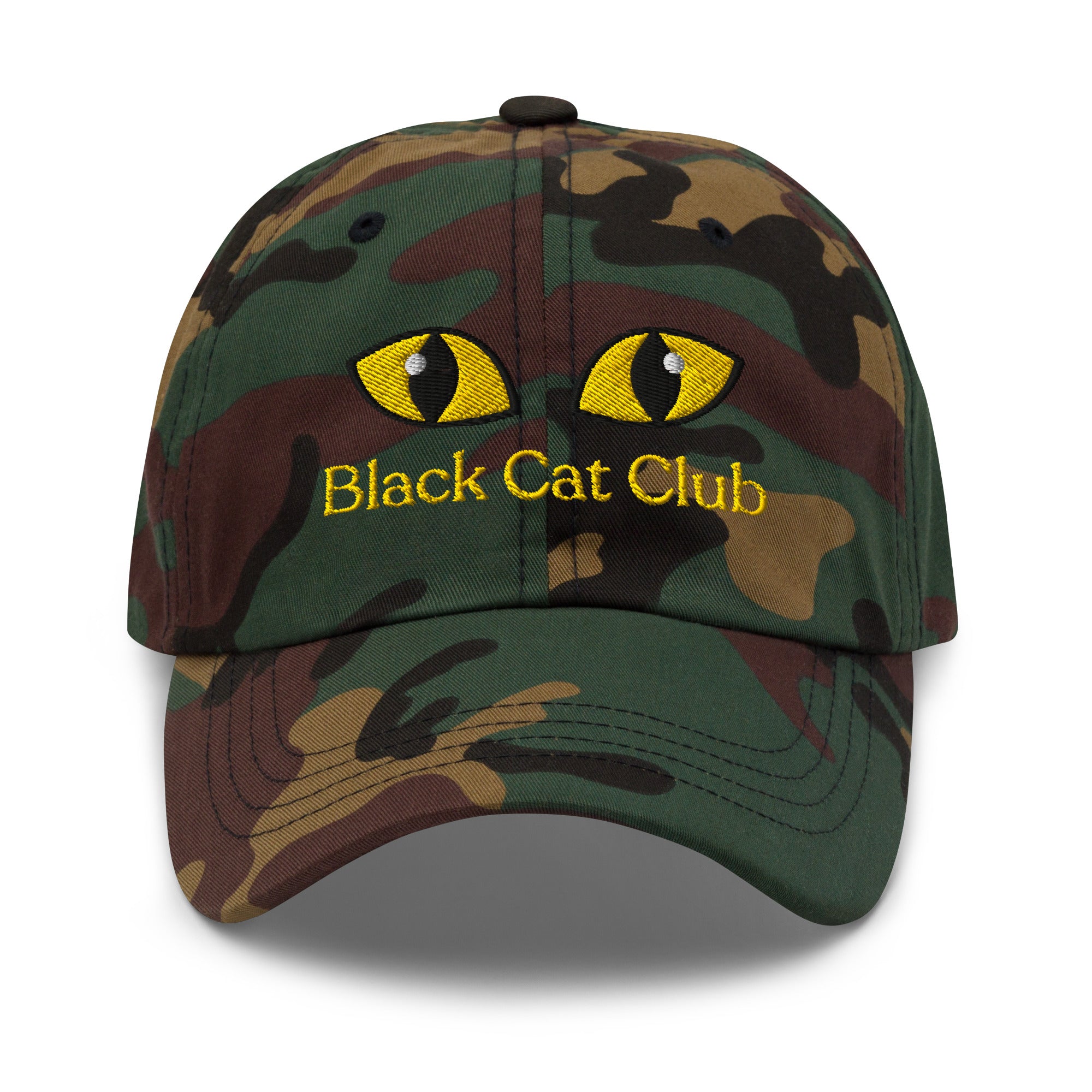 Black Cat Club | Yellow Eyes Baseball Cap