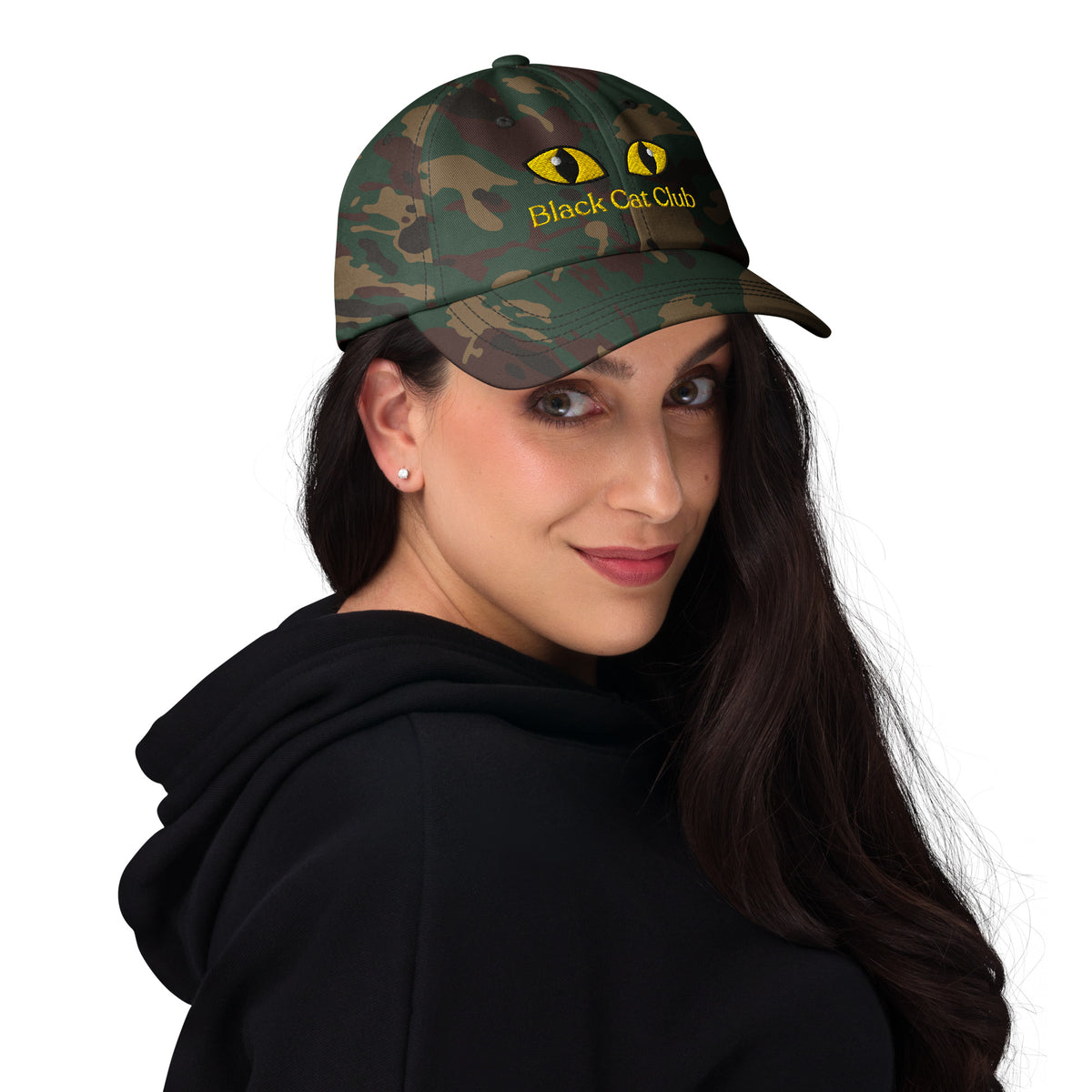 Black Cat Club | Yellow Eyes Baseball Cap