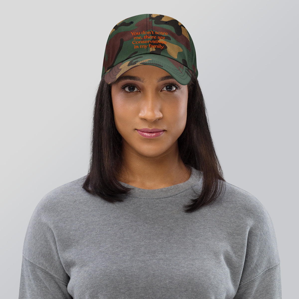You Don’t Scare Me, There Are Conservatives in My Family Baseball Cap