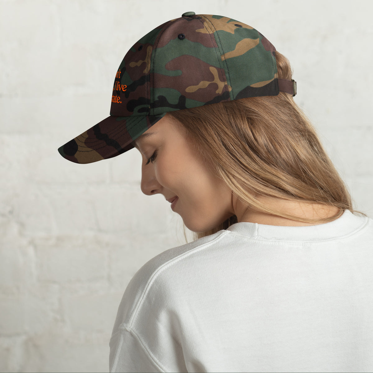 You Don’t Scare Me, I Live in a Red State Baseball Cap