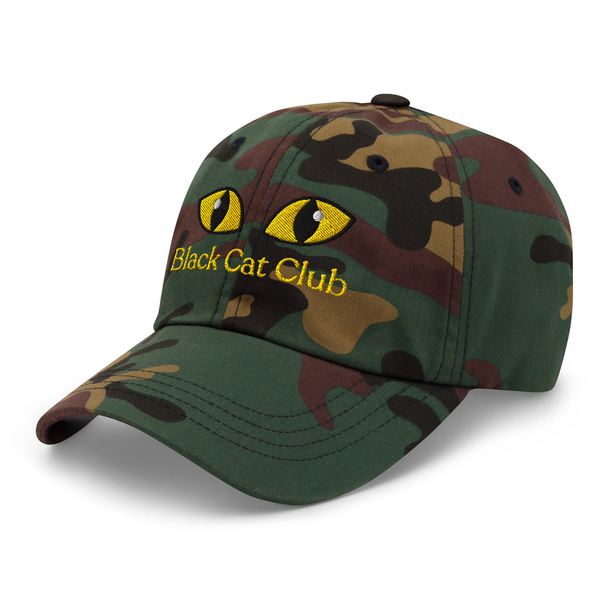 Black Cat Club | Yellow Eyes Baseball Cap