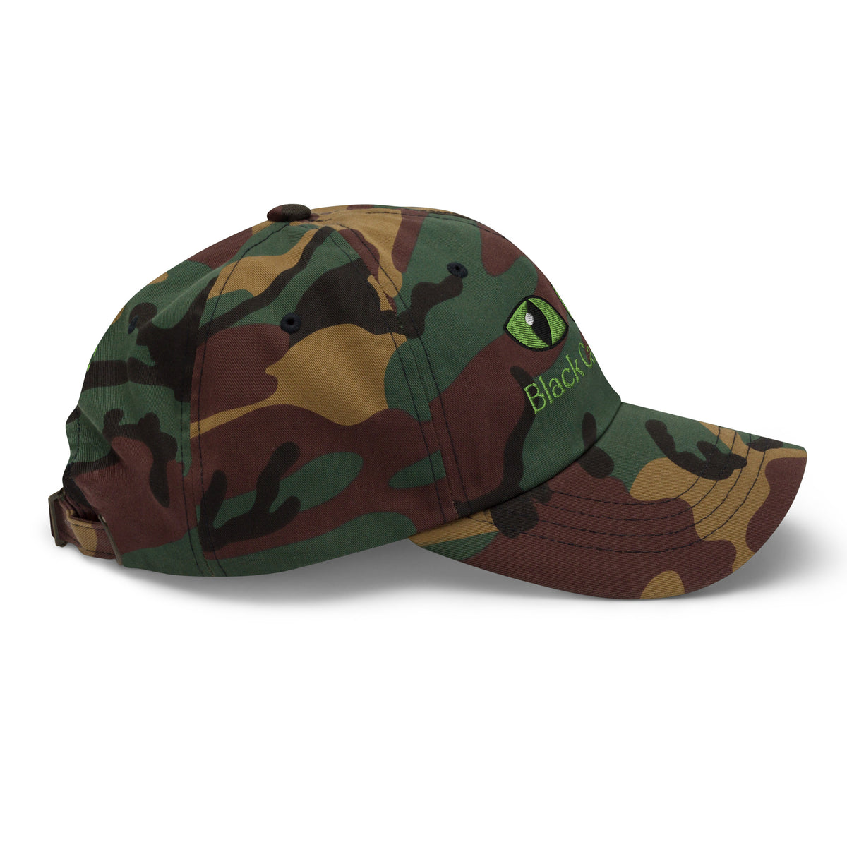 Black Cat Club | Green Eyes Baseball Cap