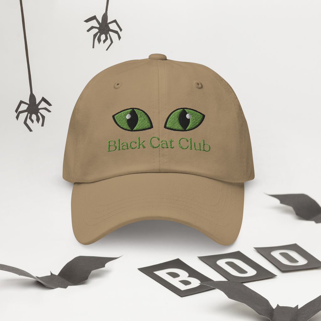 Black Cat Club | Green Eyes Baseball Cap