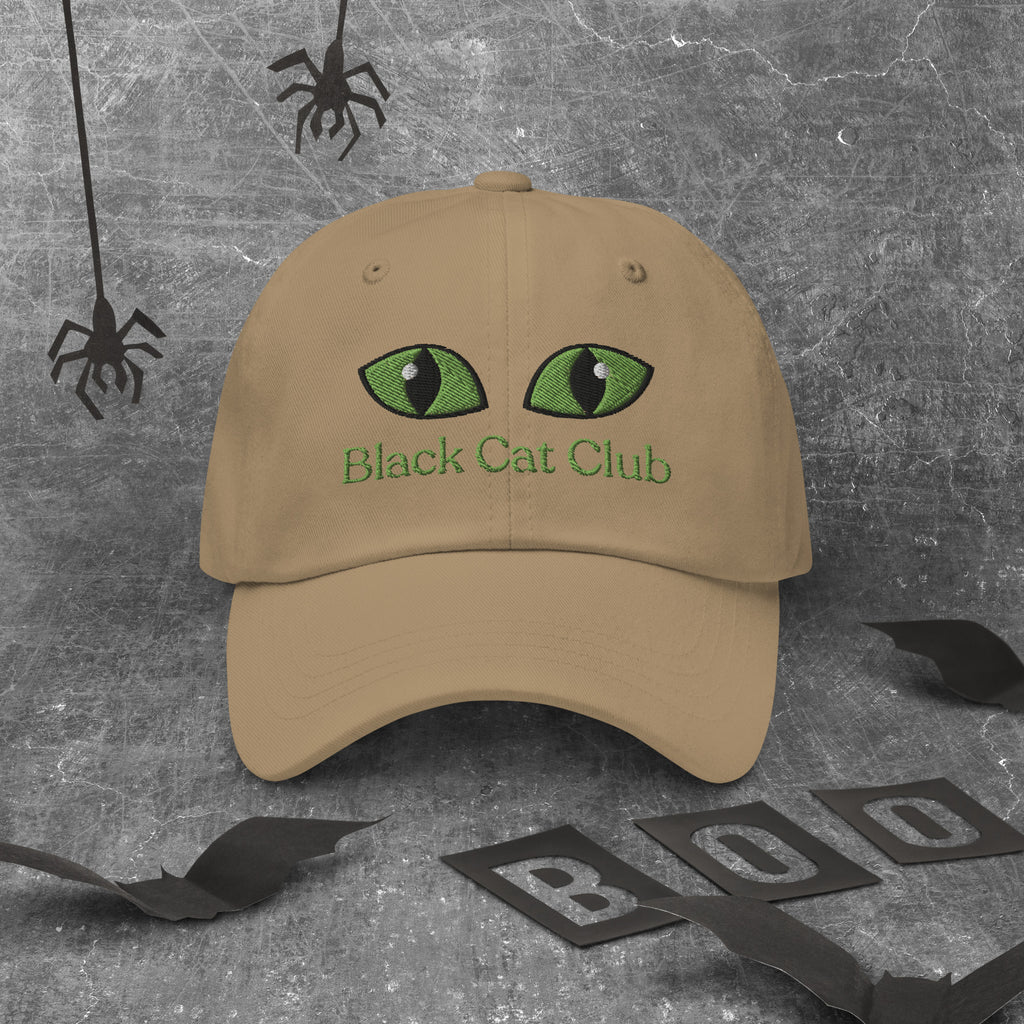 Black Cat Club | Green Eyes Baseball Cap