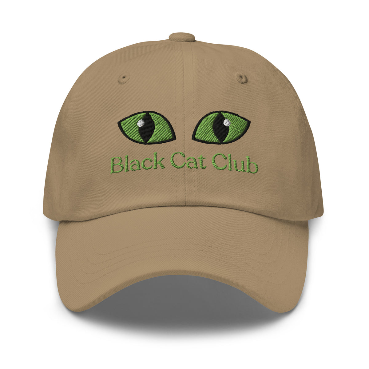 Black Cat Club | Green Eyes Baseball Cap