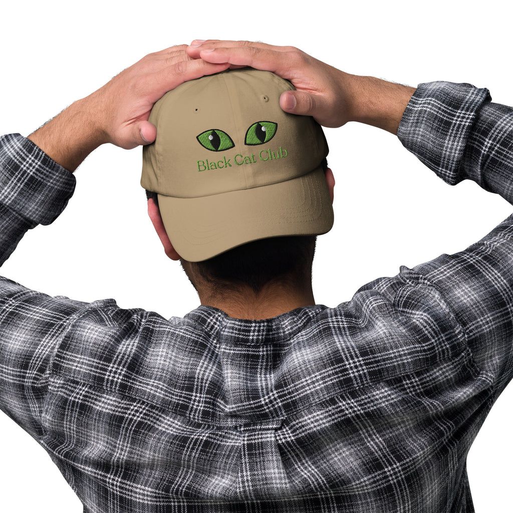 Black Cat Club | Green Eyes Baseball Cap