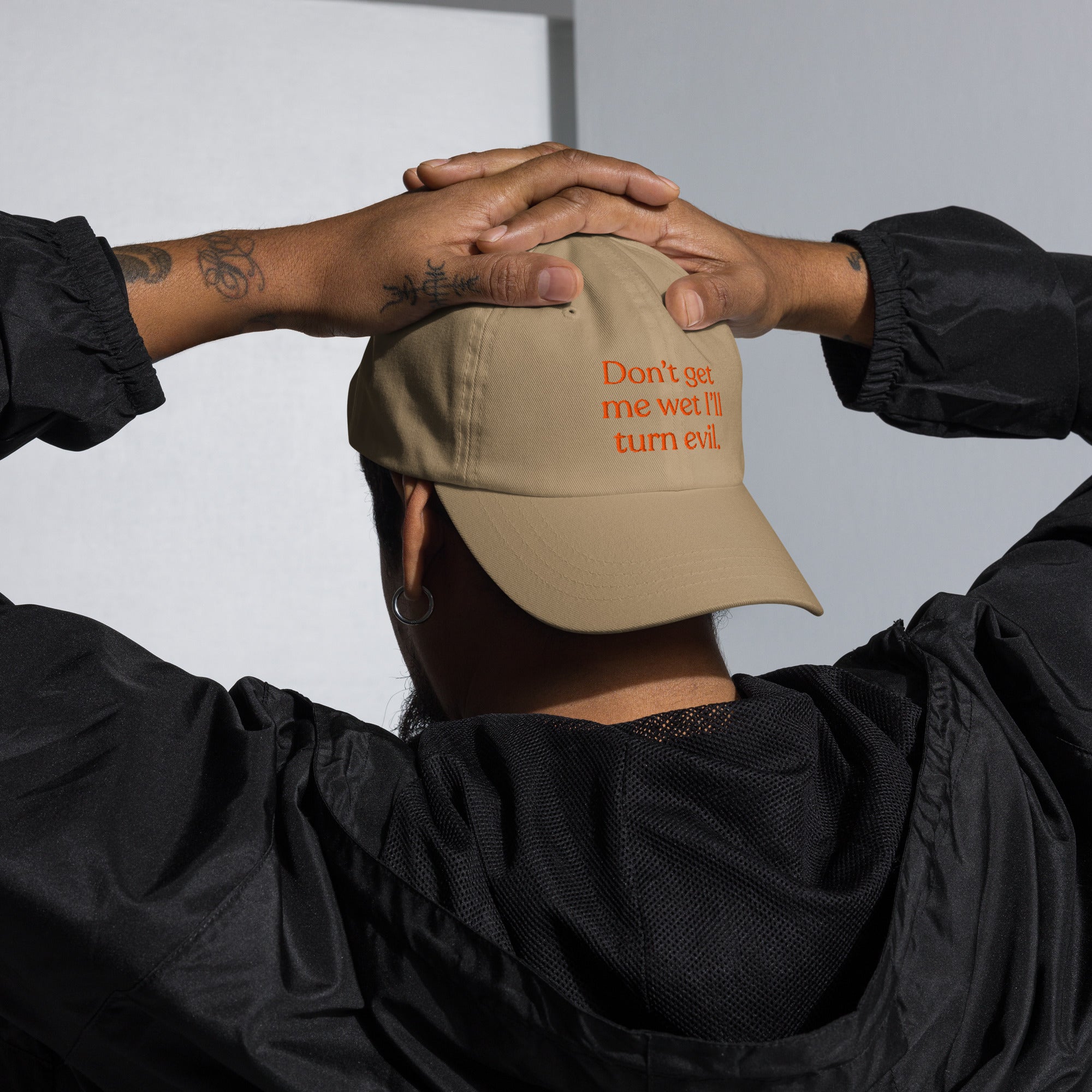 Don't Get Me Wet, I'll Turn Evil Baseball Cap