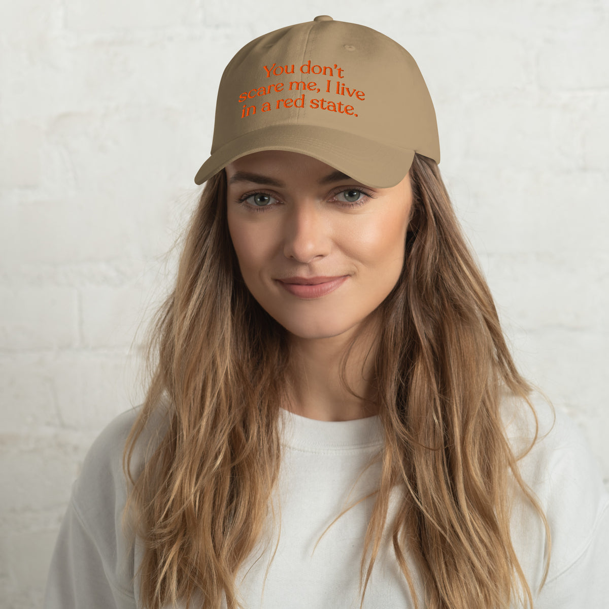 You Don’t Scare Me, I Live in a Red State Baseball Cap