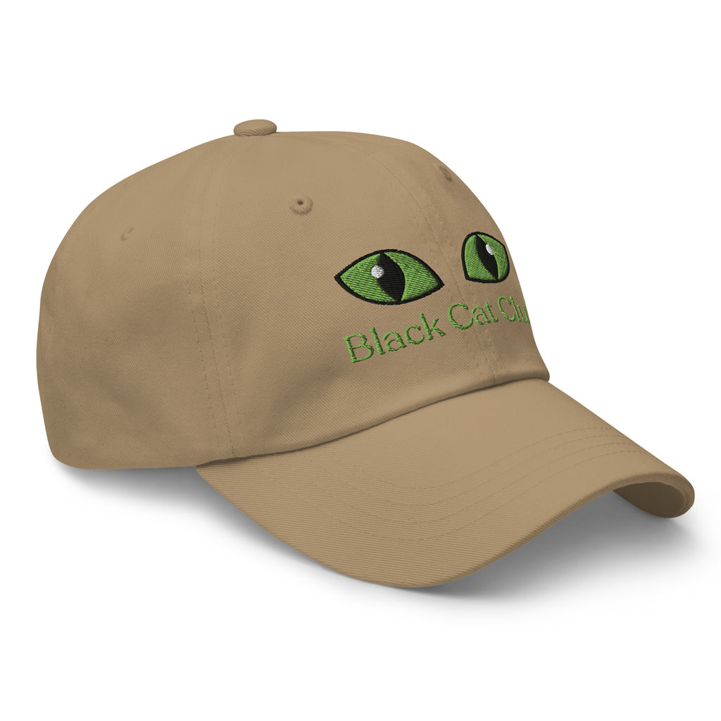 Black Cat Club | Green Eyes Baseball Cap