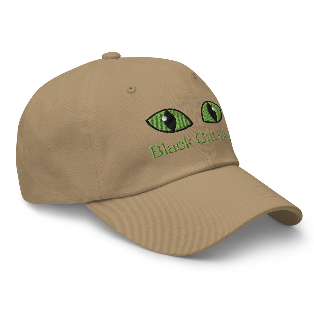 Black Cat Club | Green Eyes Baseball Cap
