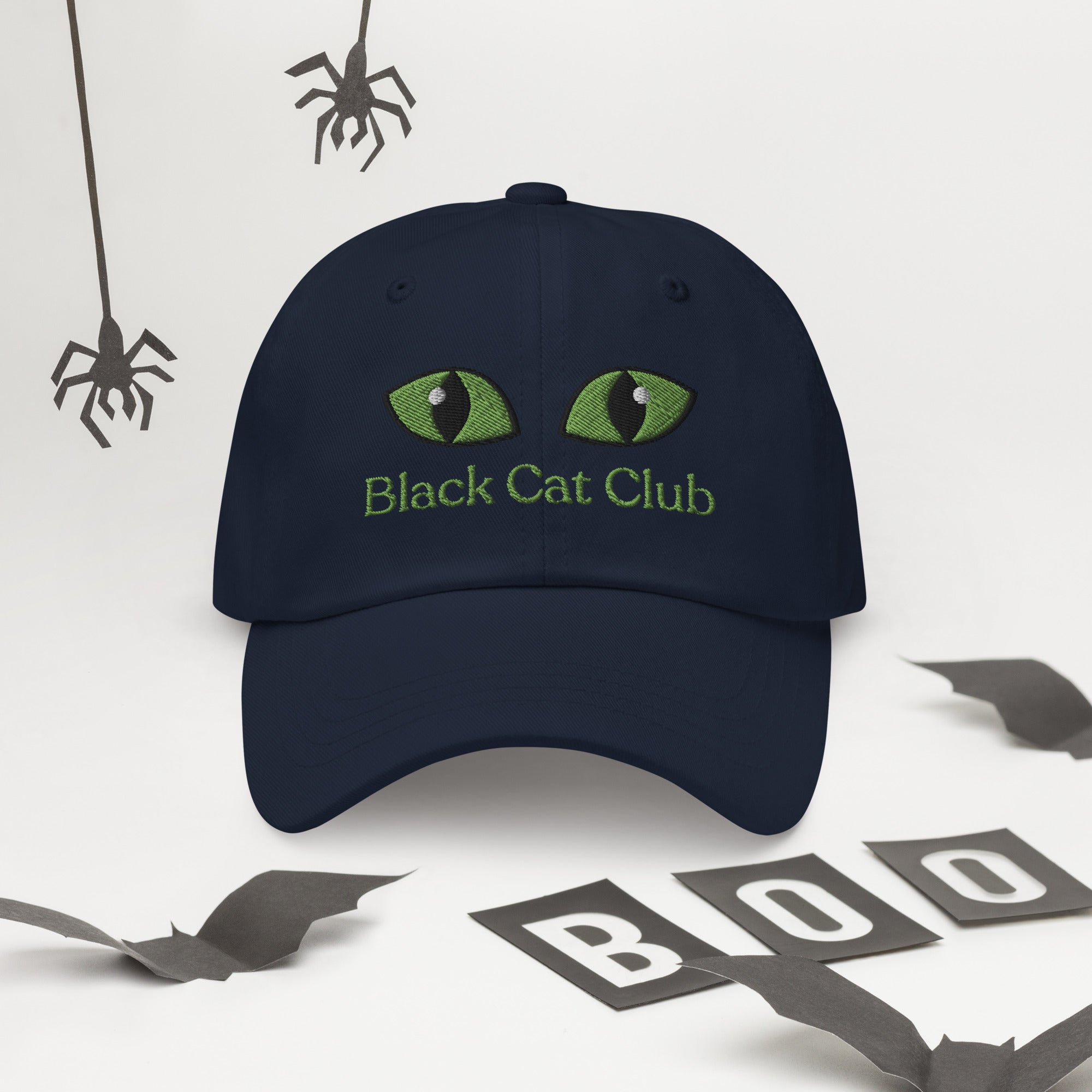 Black Cat Club | Green Eyes Baseball Cap