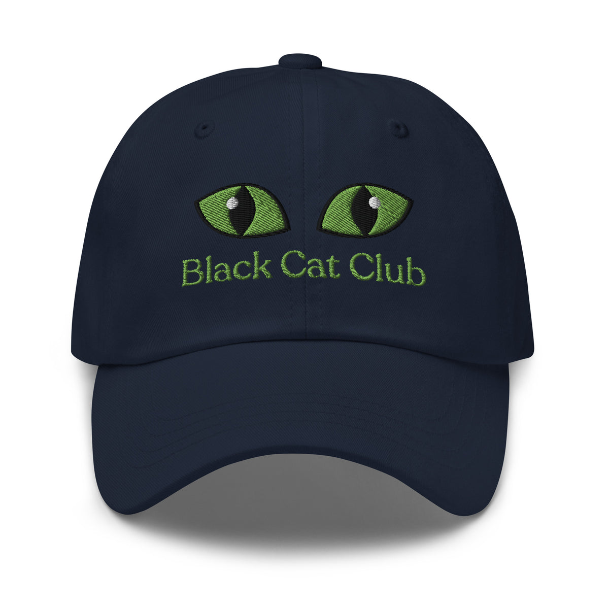 Black Cat Club | Green Eyes Baseball Cap