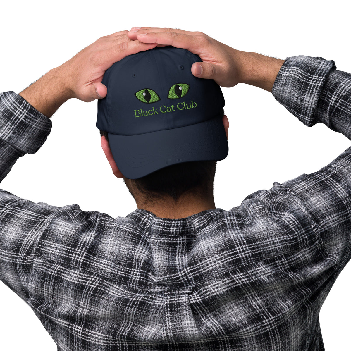 Black Cat Club | Green Eyes Baseball Cap