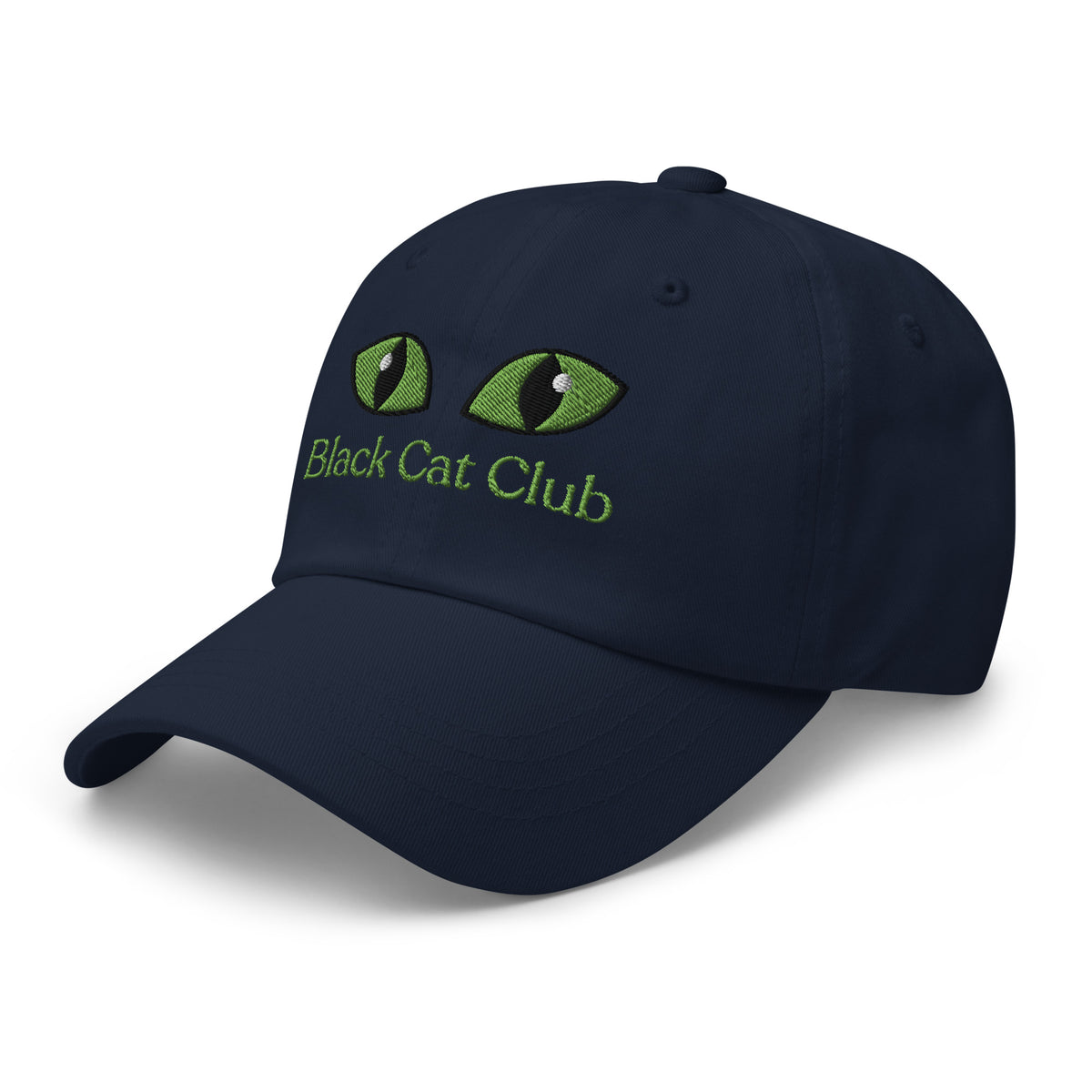 Black Cat Club | Green Eyes Baseball Cap