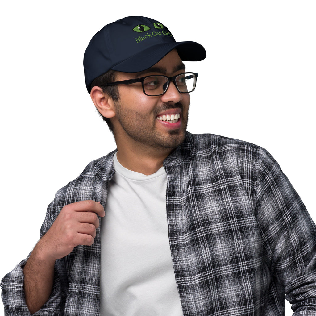 Black Cat Club | Green Eyes Baseball Cap