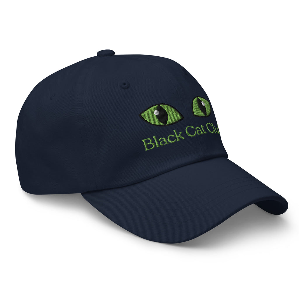 Black Cat Club | Green Eyes Baseball Cap