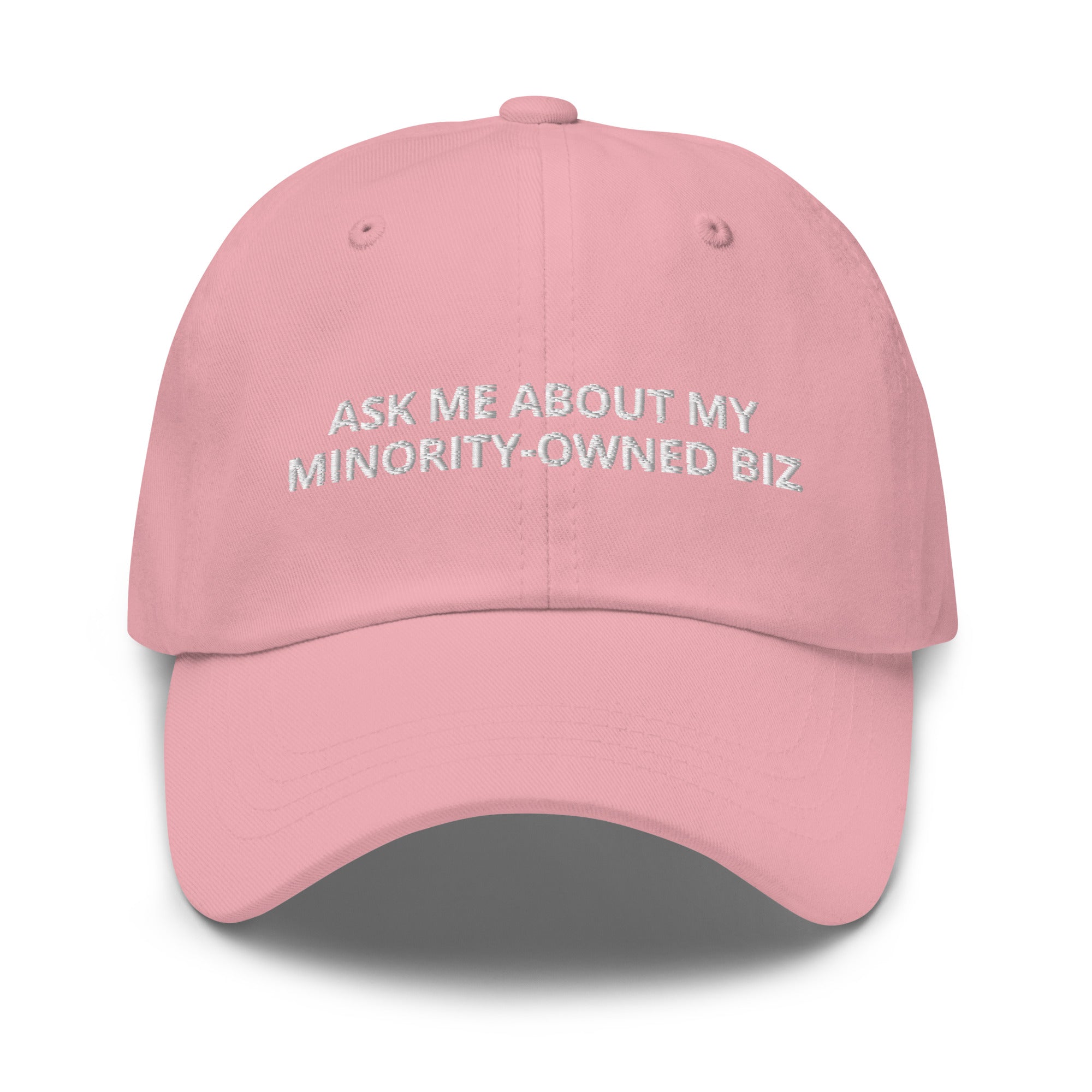 Ask Me About My Minority-Owned Business Baseball Cap