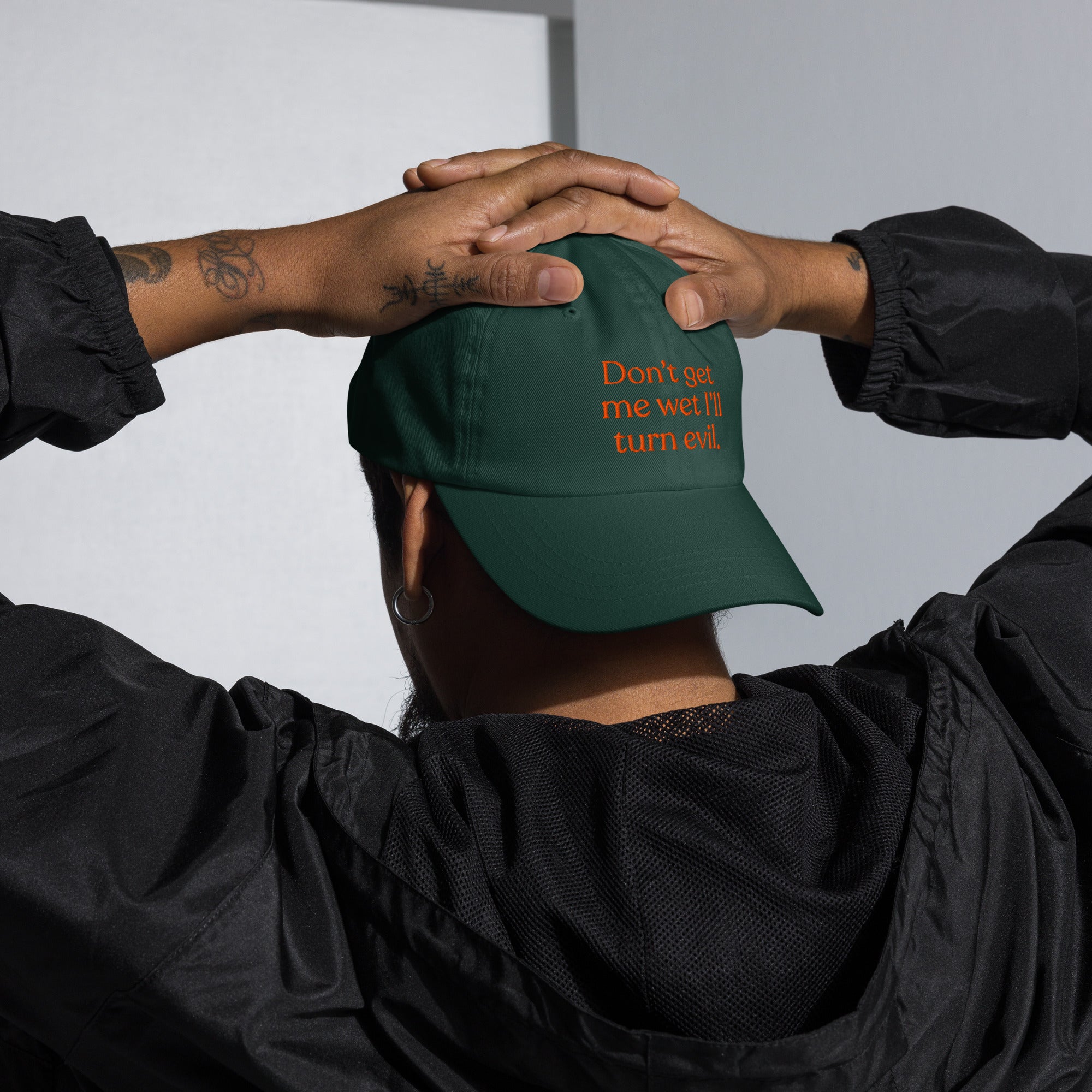 Don't Get Me Wet, I'll Turn Evil Baseball Cap