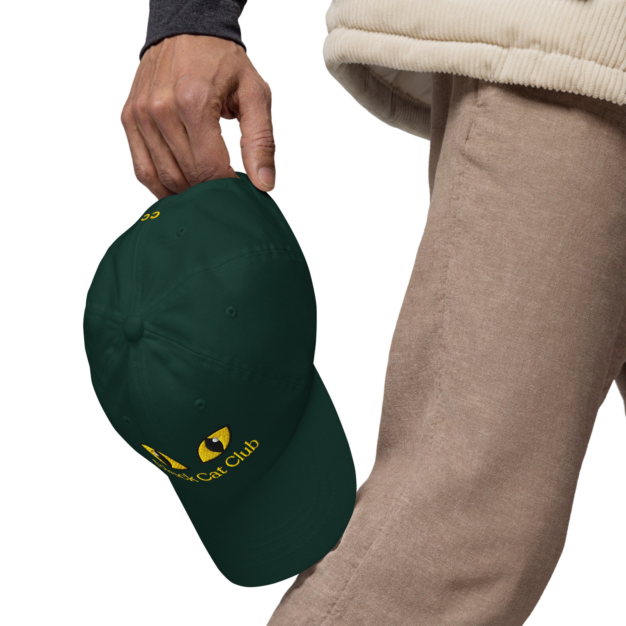 Black Cat Club | Yellow Eyes Baseball Cap