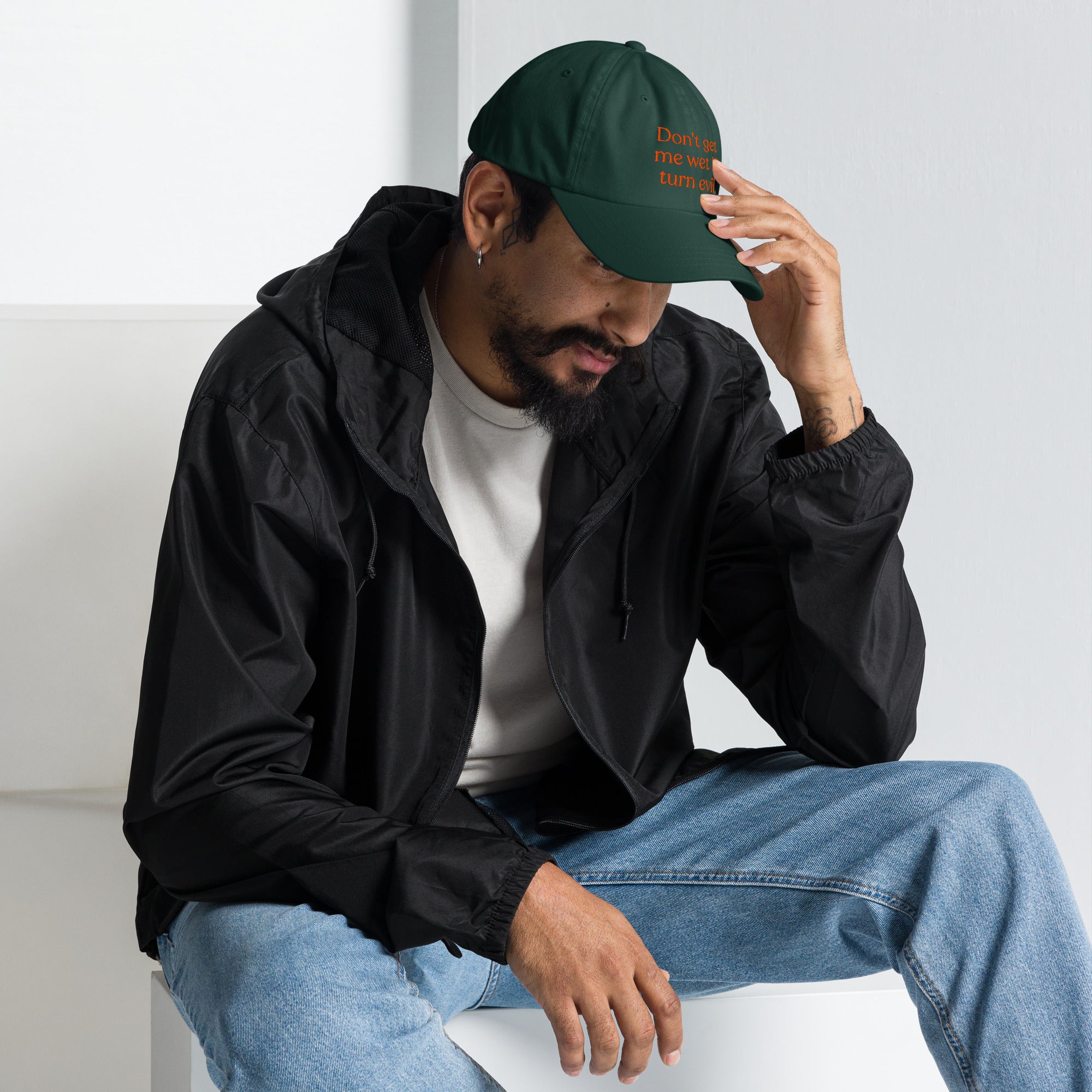 Don't Get Me Wet, I'll Turn Evil Baseball Cap