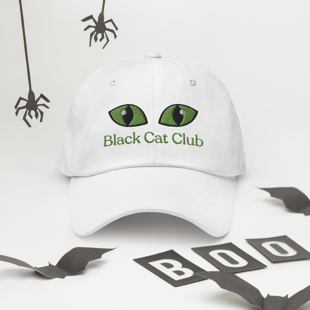 Black Cat Club | Green Eyes Baseball Cap