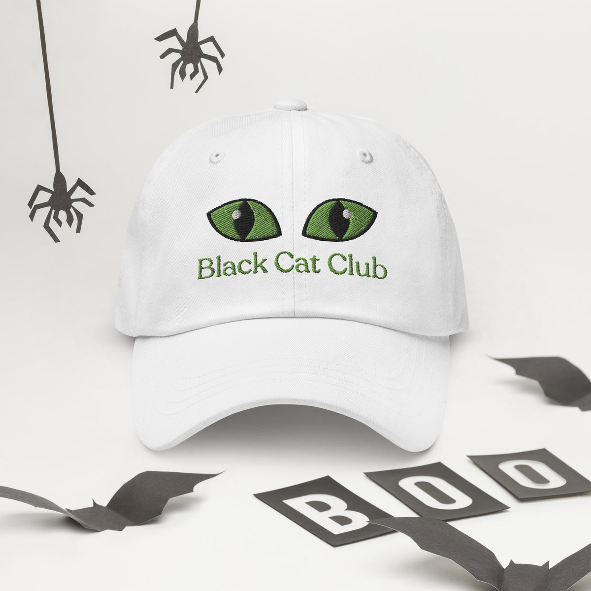 Black Cat Club | Green Eyes Baseball Cap
