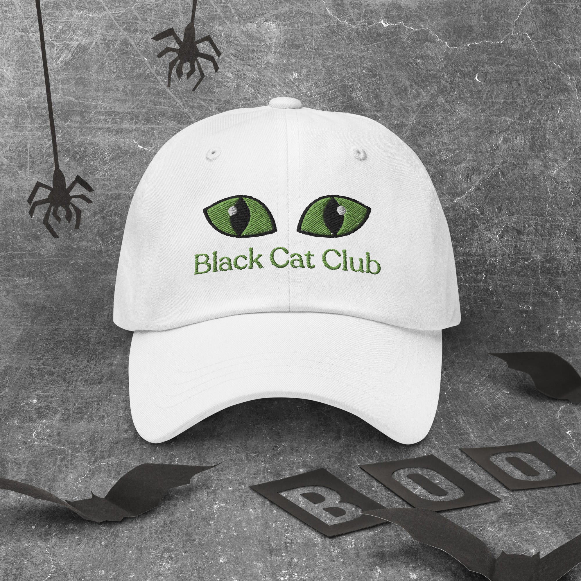 Black Cat Club | Green Eyes Baseball Cap