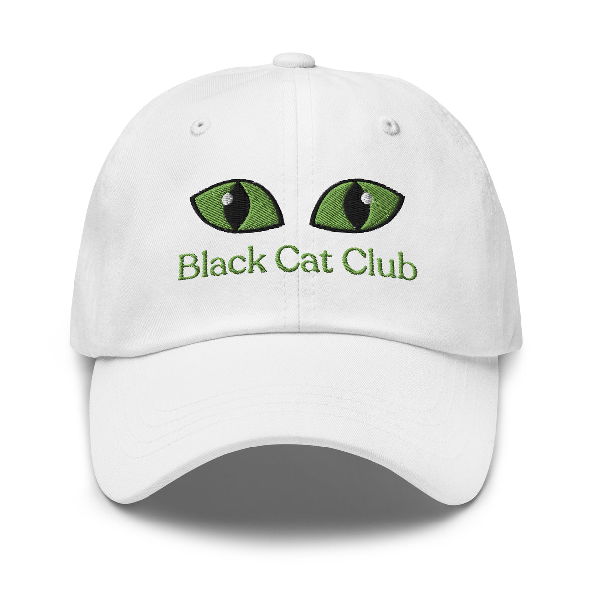 Black Cat Club | Green Eyes Baseball Cap