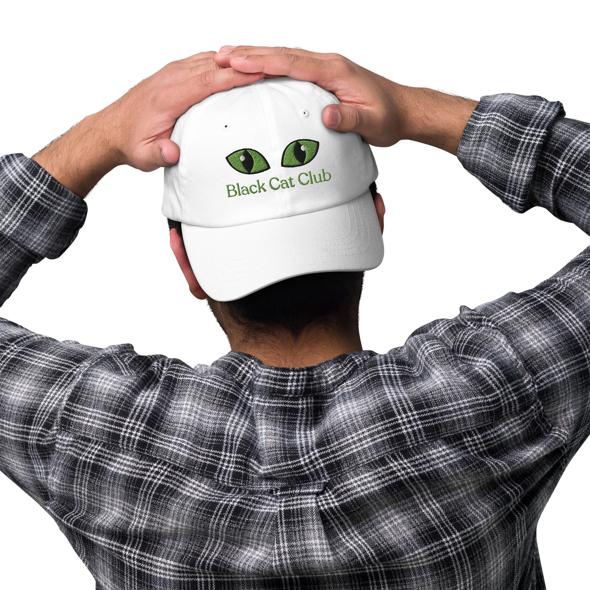 Black Cat Club | Green Eyes Baseball Cap