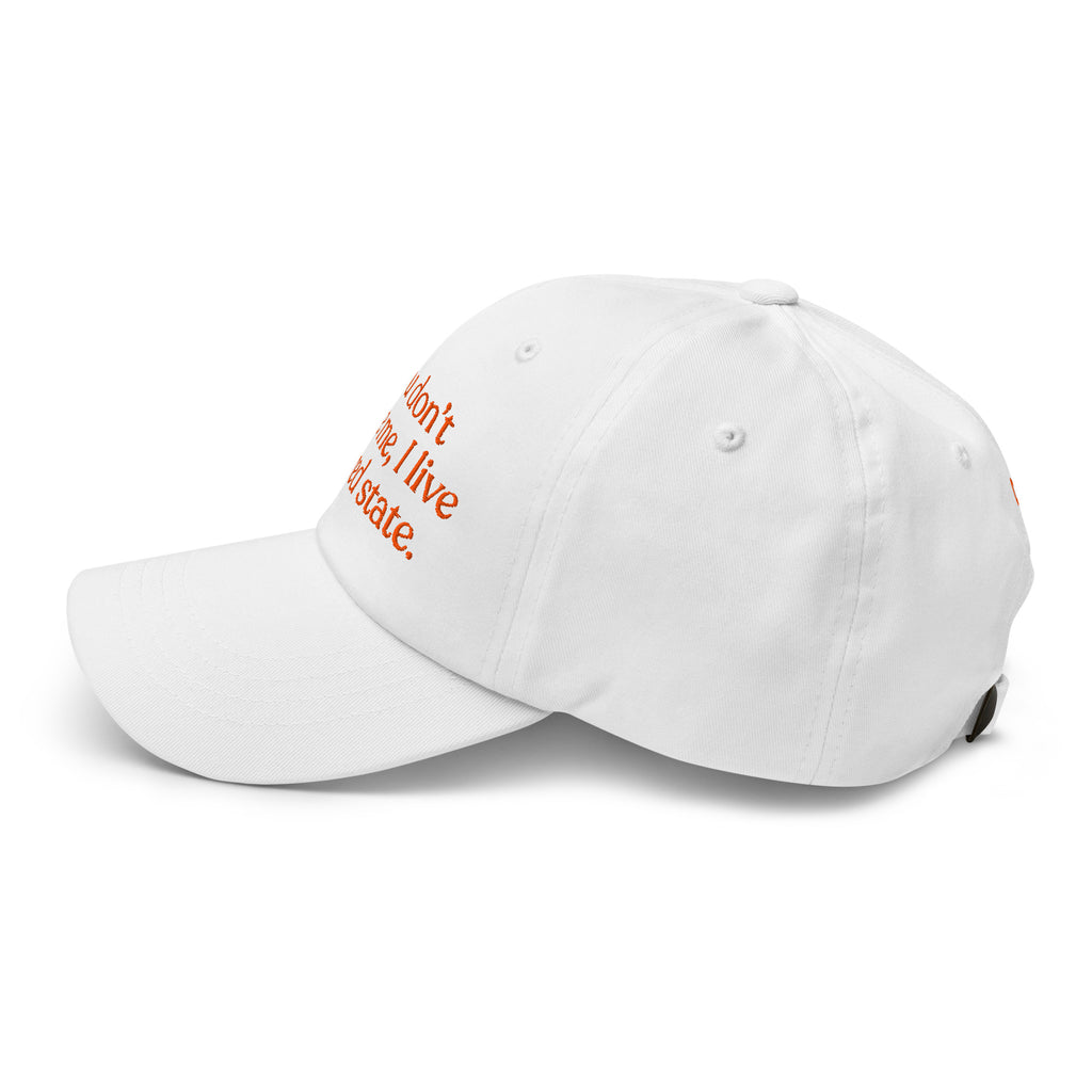 You Don’t Scare Me, I Live in a Red State Baseball Cap