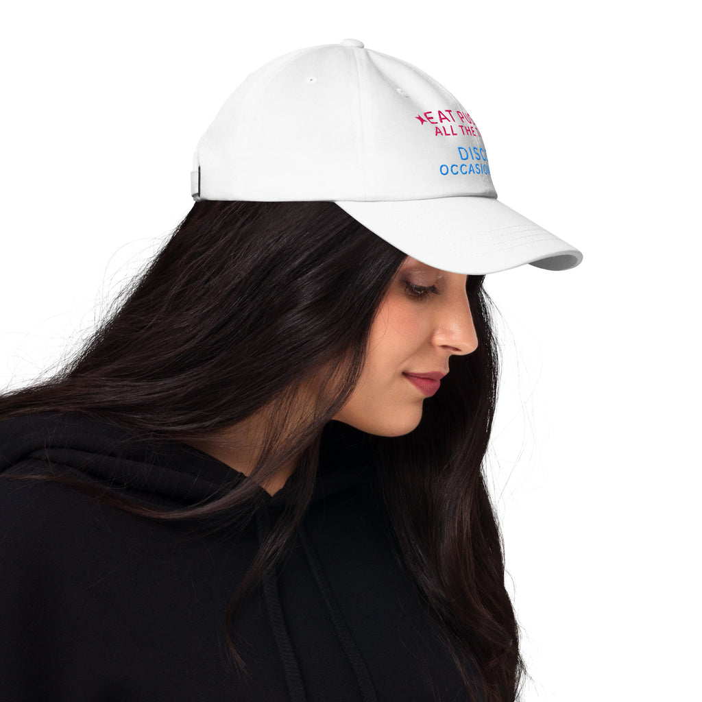 Eat Pussy All The Time. Disco, Occasionally Baseball Cap