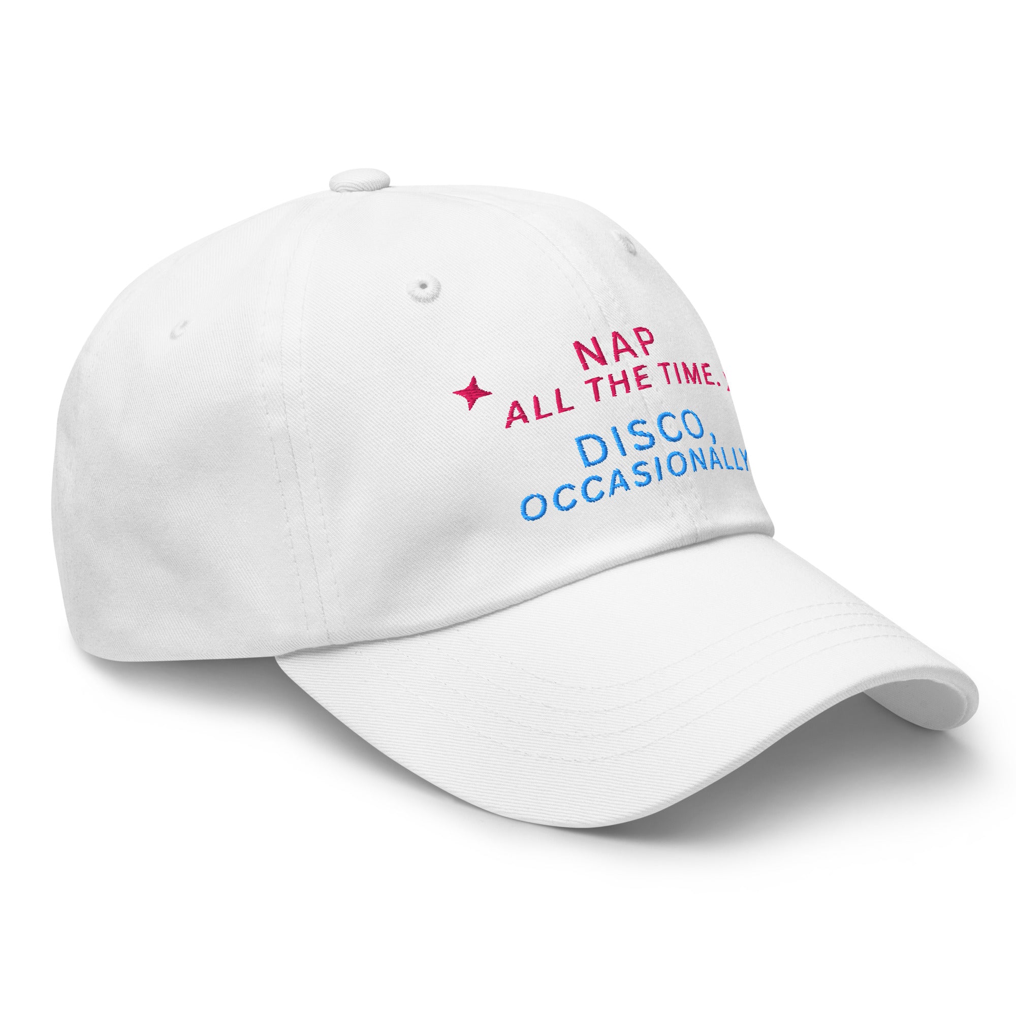 Nap All The Time. Disco, Occasionally Baseball Cap