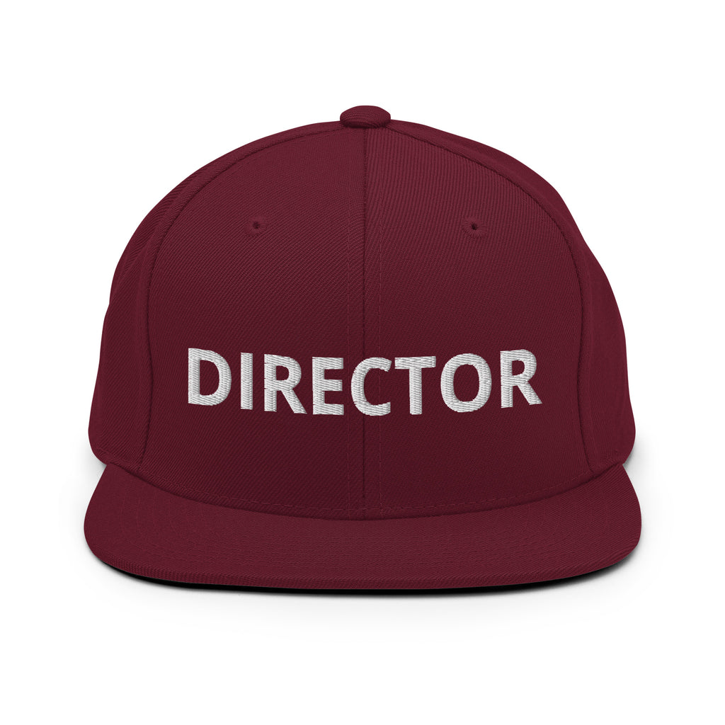 Director Snapback Hat