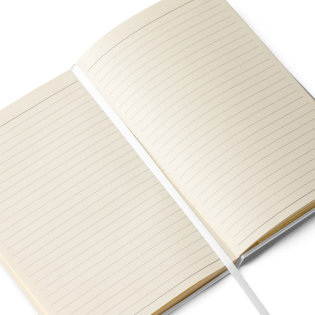 TLOAS | White Boss Up Settle Down Wedding Hardcover Bound Notebook