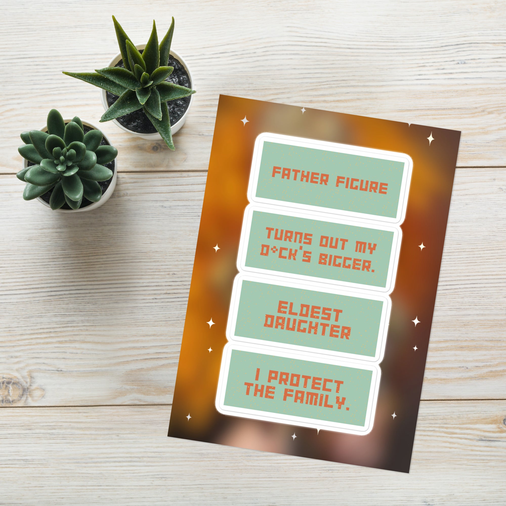 TLOAS | Showgirl Lyrics Banner Sticker Sheet