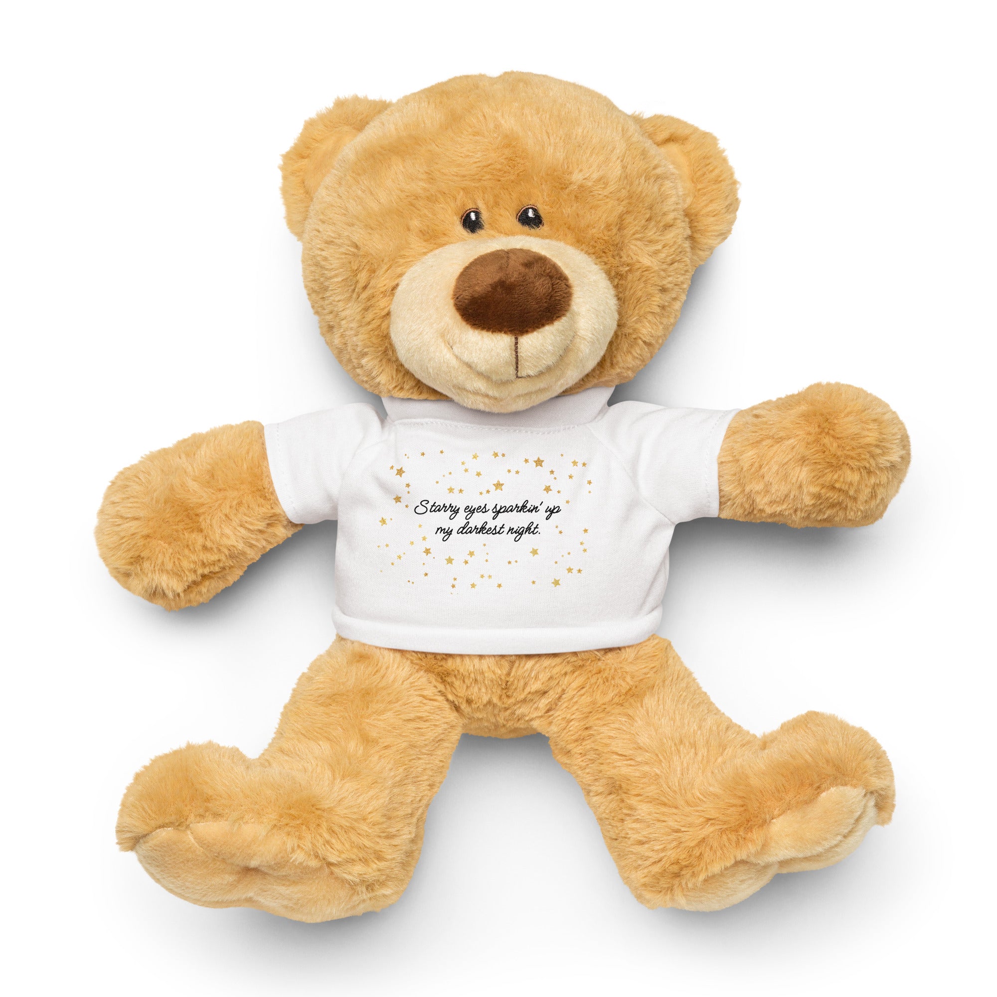 Starry Eyes | Cuddly Teddy Bear with Swiftie Shirt