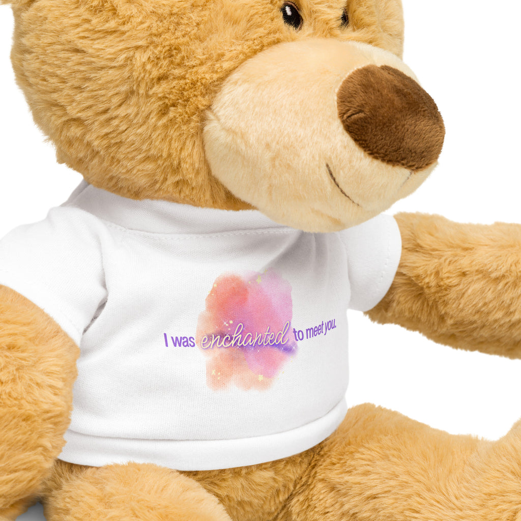 Enchanted to Meet You | Cuddly Teddy Bear with Swiftie Shirt